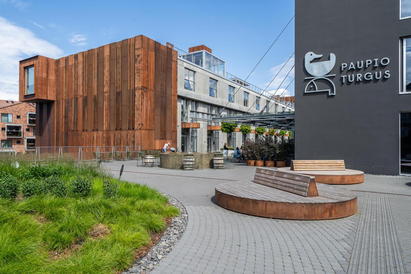 Апартаменты Paupys Lofts Вильнюс Экстерьер фото